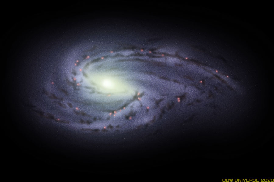 ヴィクゼロス銀河系（M66）
