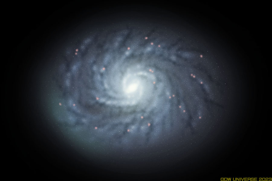 ファルピロン銀河系（NGC4647）